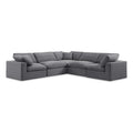 Grey Velvet Modular Sectional J320