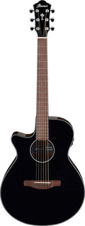 Left-Handed Black High Gloss Acoustic-Electric Guitar E69385