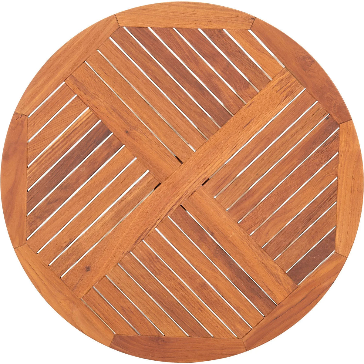 Round Outdoor Teakwood Café Table F50268