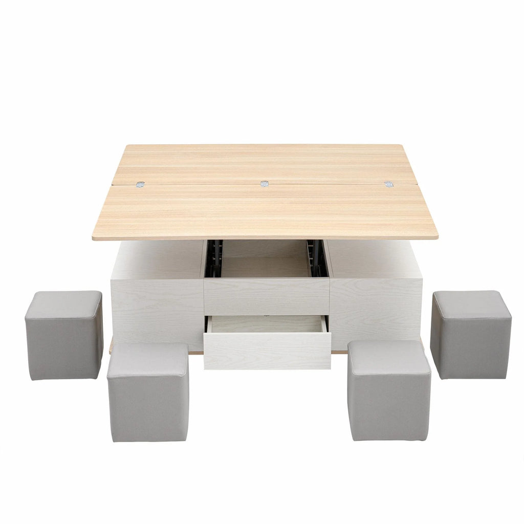 5 Piece Lift-Top Coffee Table Set F575887