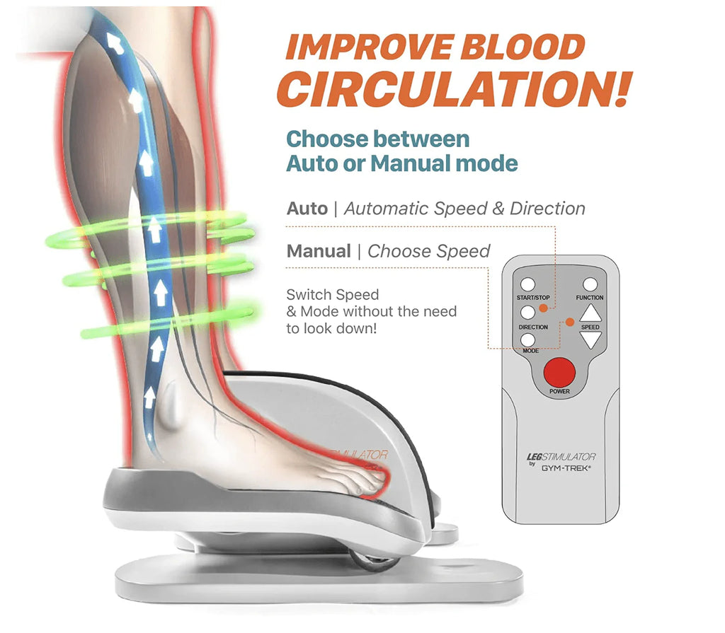 Seated Under Desk Elliptical Machine with Remote Control K24382