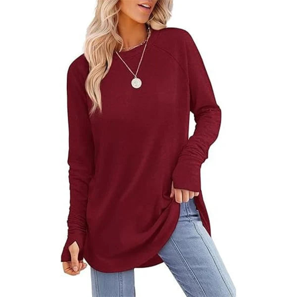 Women's Long Sleeve Round Neck F521