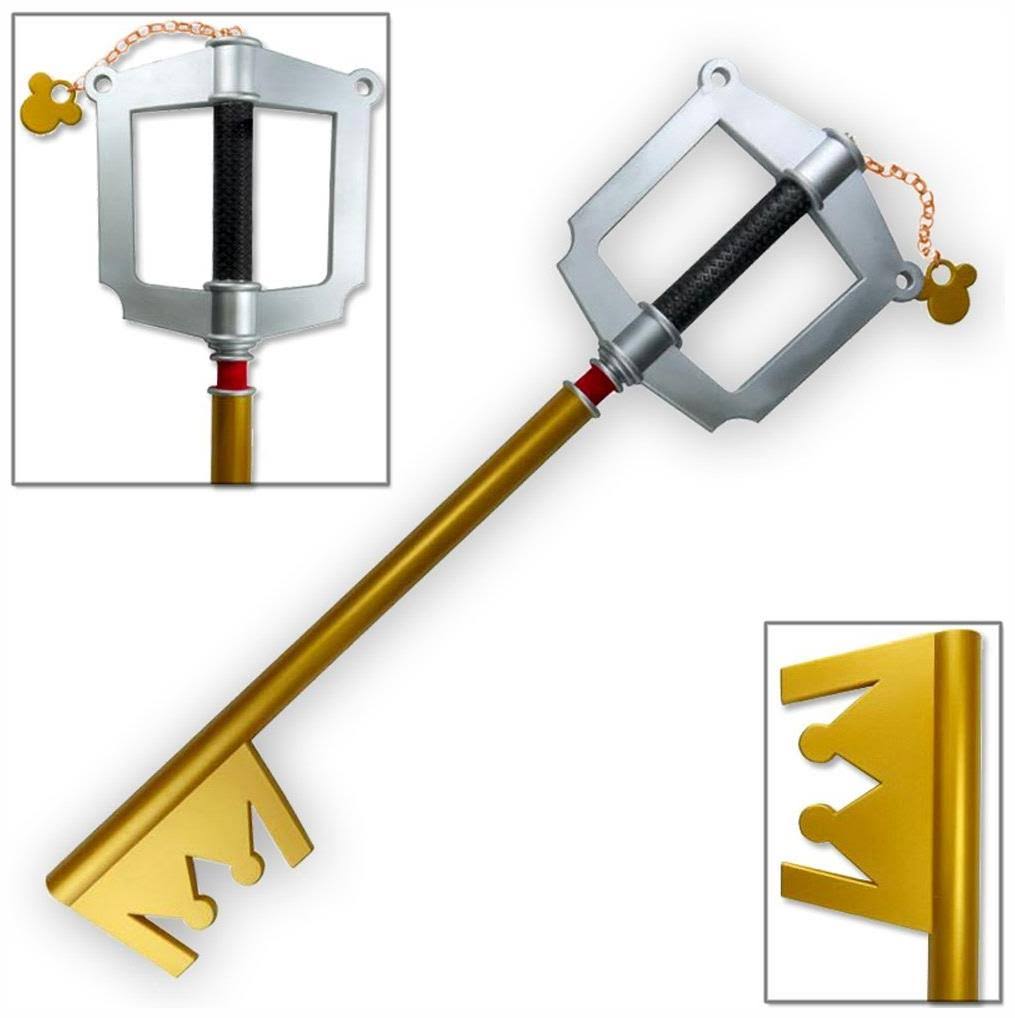 Mickey Gold Keyblade Foam Prop Replica S675649