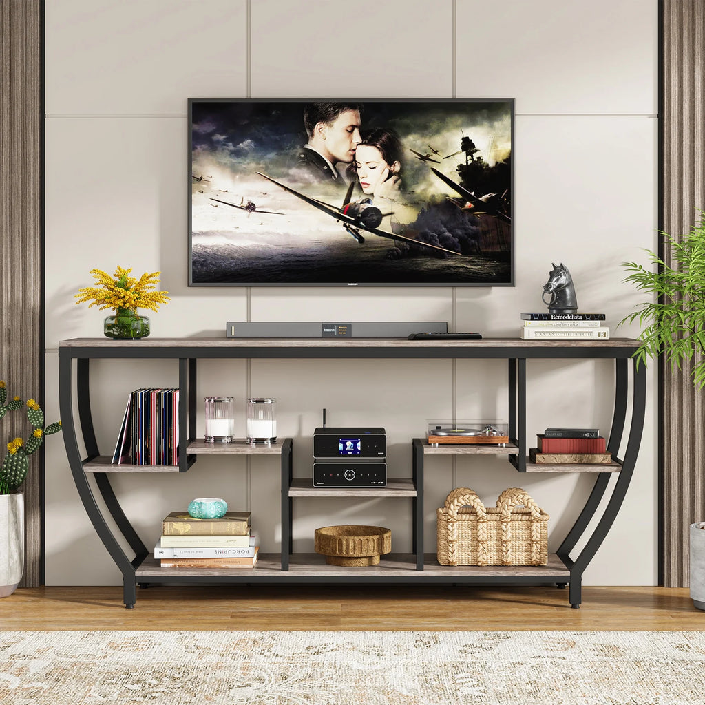 70.9 Inches Console Table with Shelves J5364