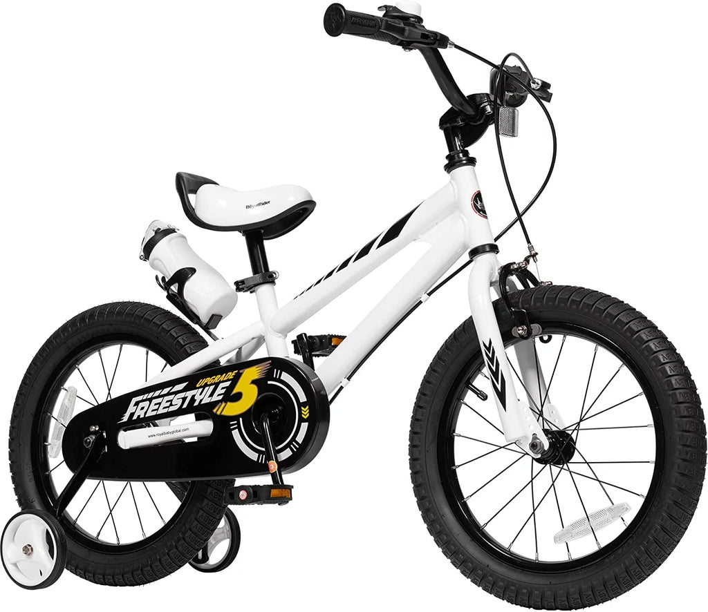 14 In Black Kids Bike with Training Wheels K22757