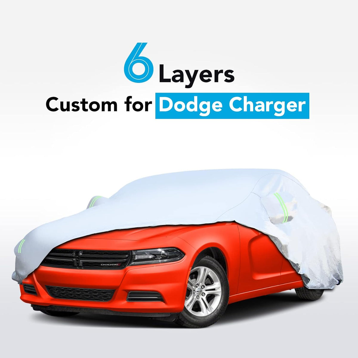 Waterproof All Weather Car Cover with Zipper O204