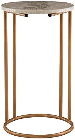 Gold Metal Accent C Table G536555