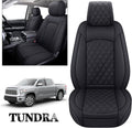 Waterproof Faux Leather Full Seat Covers 5 PCS Full Set Black-Red B4945