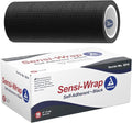 Black Self-Adherent Bandage Roll, Pack of 18 Q6322