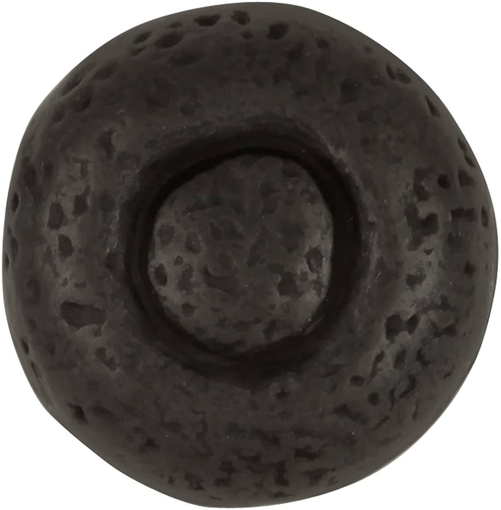 Black Iron Mushroom Cabinet Knob E535732