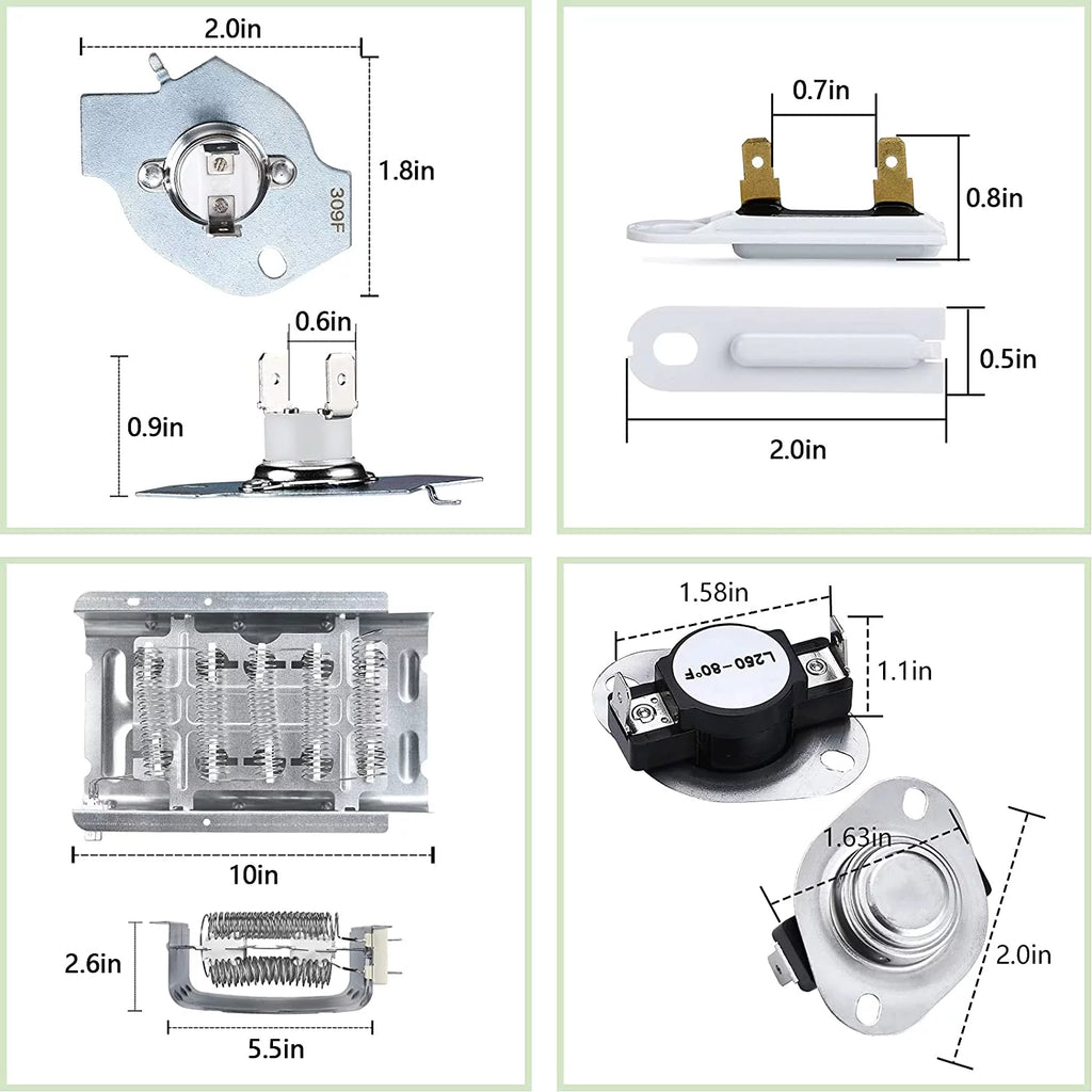 Dryer Heating Element Kit with Thermostat N959411