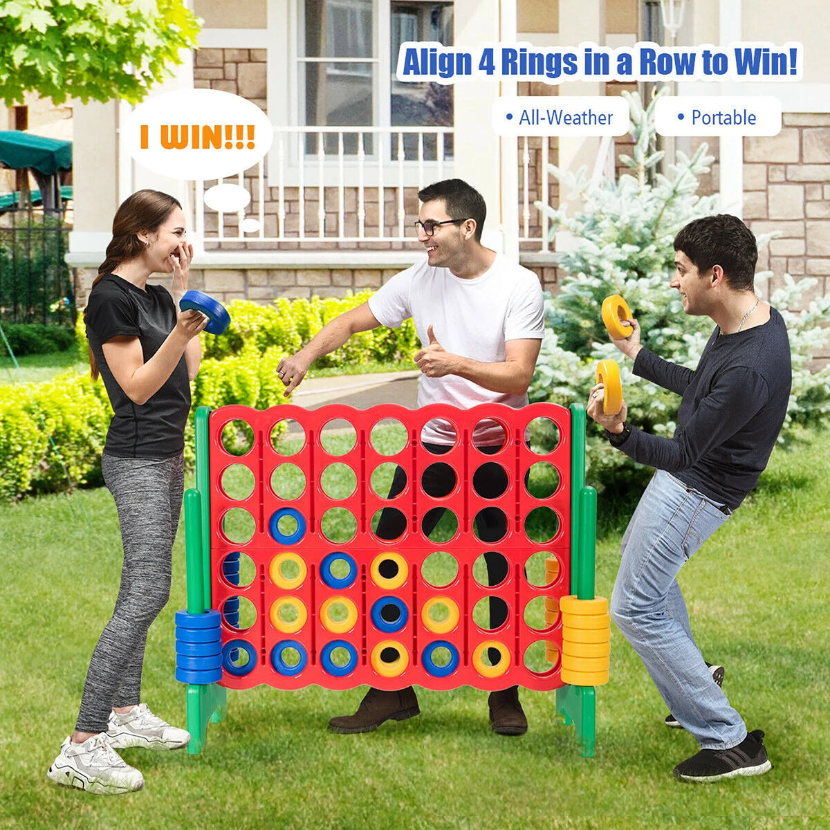 Jumbo 4-to-Score Giant Game Set L5917
