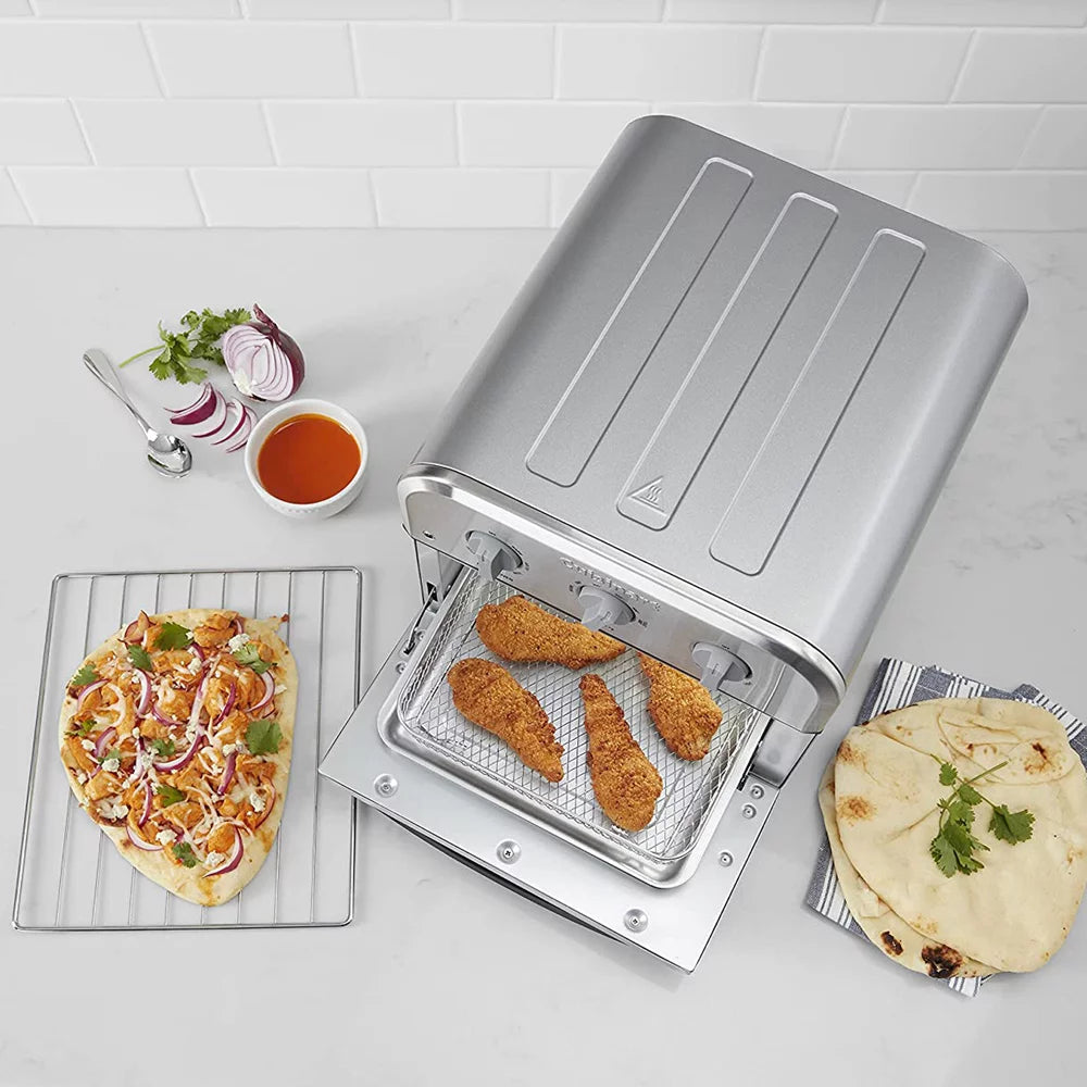 Compact AirFryer Convection Toaster Oven Stainless Steel E430