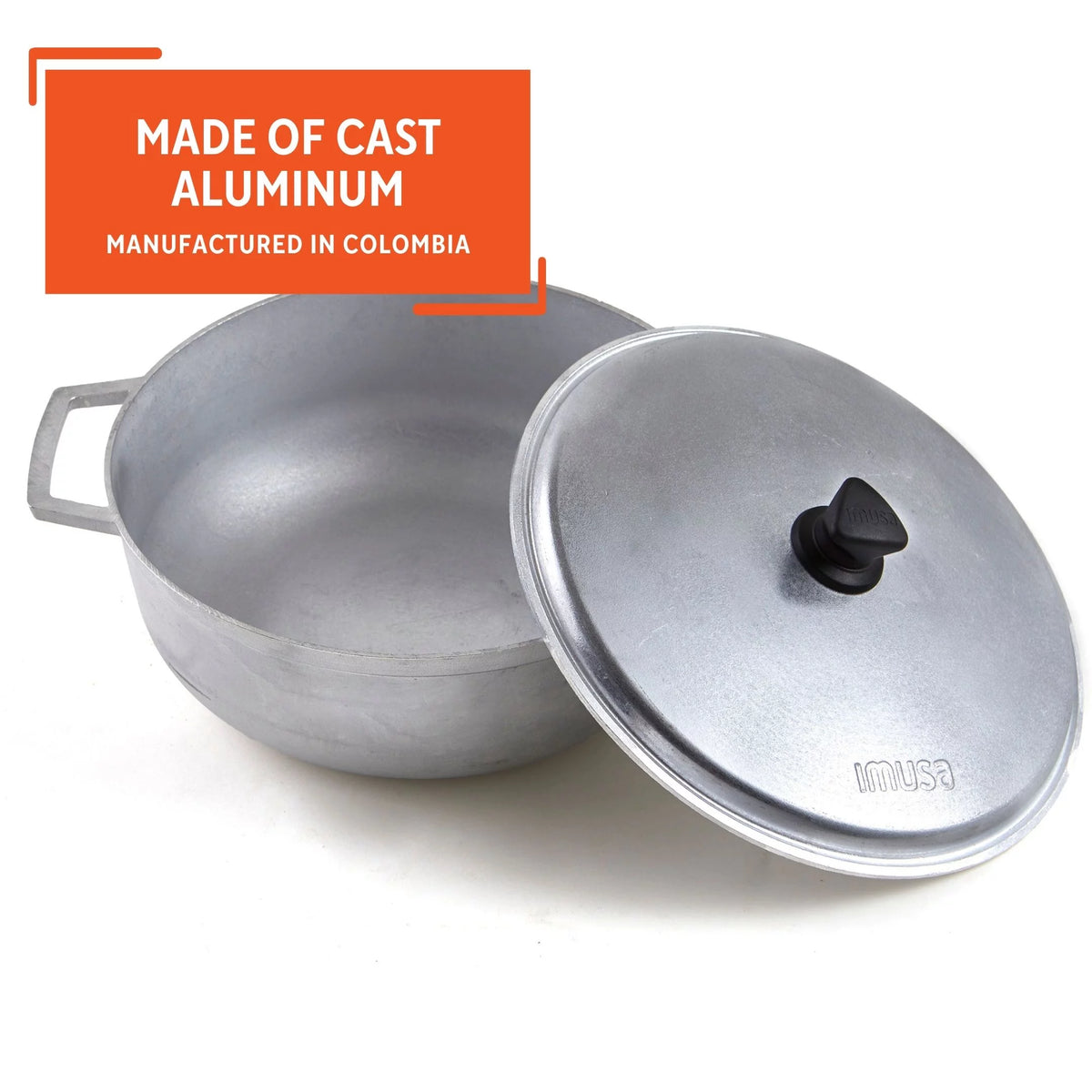 11.6 Quart Cast Aluminum Caldero Dutch Oven with Lid V52404