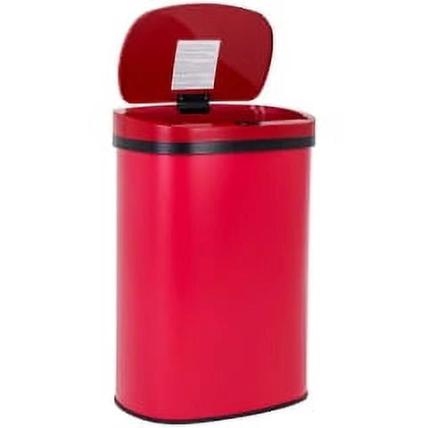 13 Gallon Stainless Steel Trash Can R88421