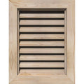 Unfinished Smooth Pine Gable Vent Q857