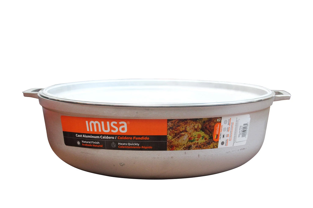 11.6 Quart Cast Aluminum Caldero Dutch Oven with Lid V52404