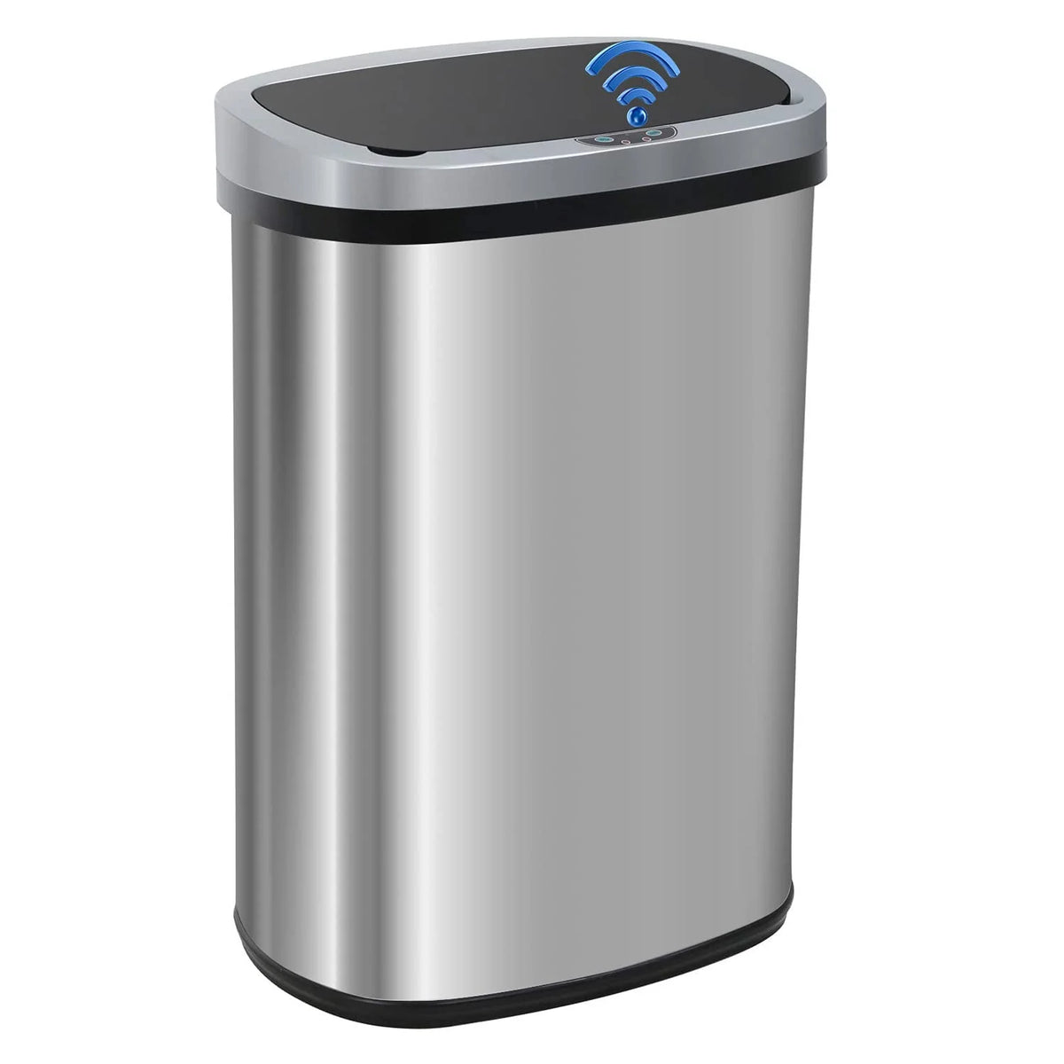 13 Gallon Stainless Steel Trash Can R88421