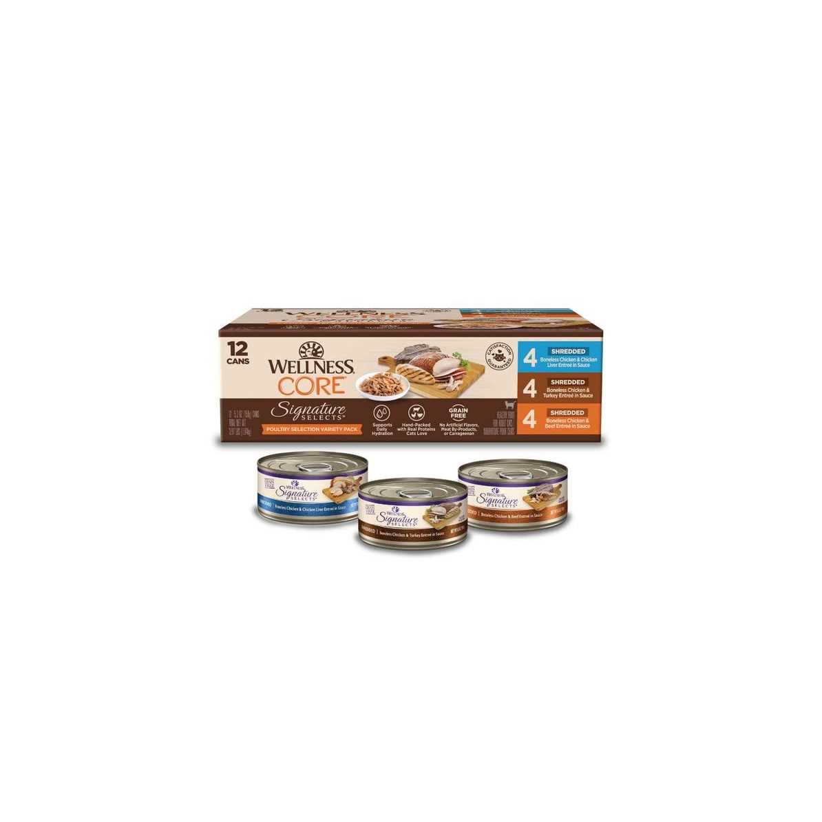 Poultry Selection Variety Pack Canned Cat Food S4078