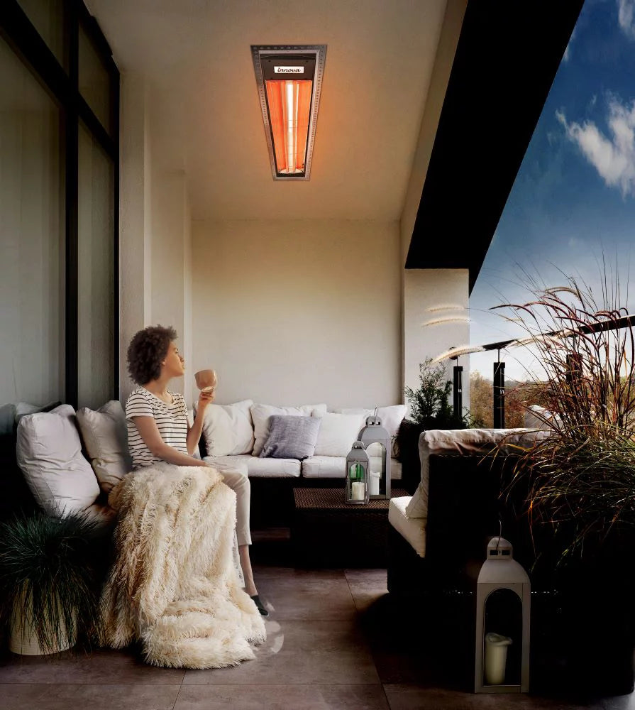 5000 Watt Electric Infrared Dual Element Heater Stainless Steel B58349