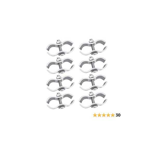 Chain Link Fence Panel Clamps 8 Set W97363