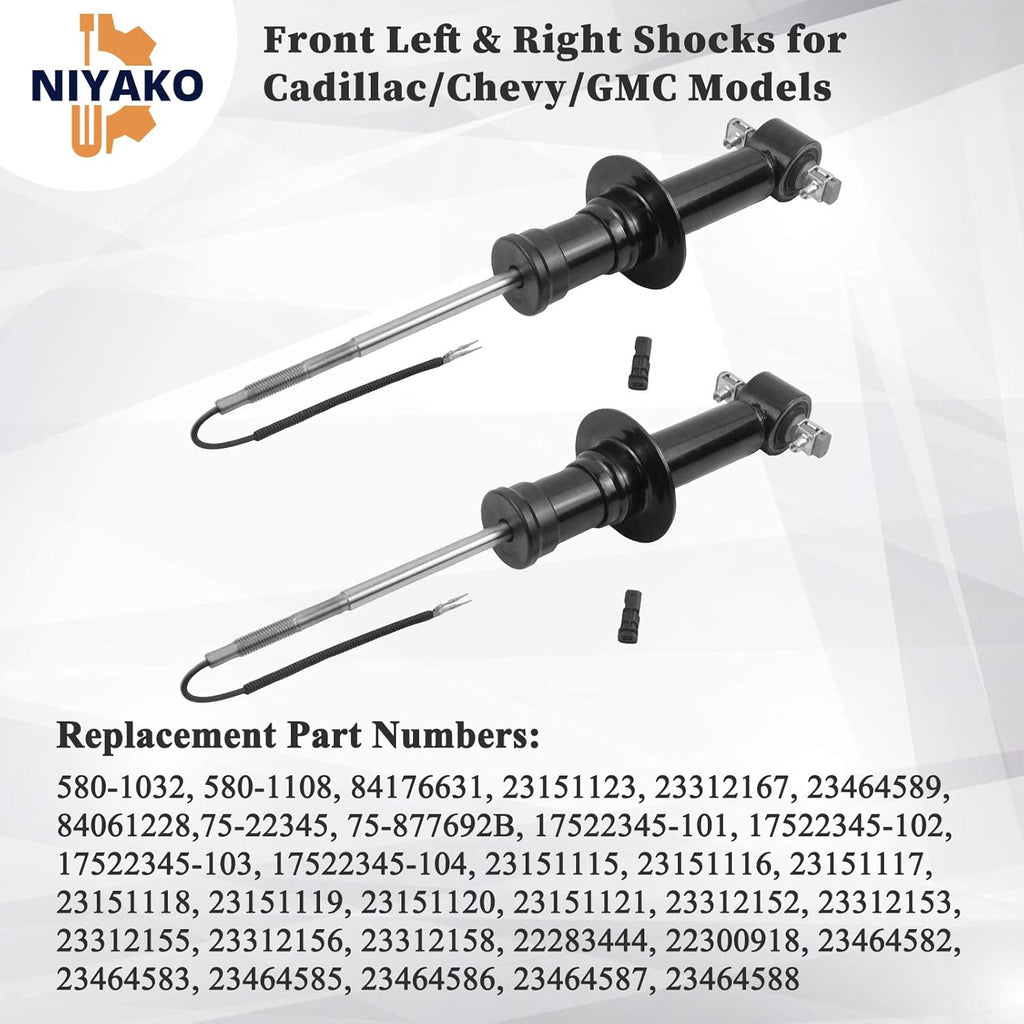 Front Shock Absorbers Pair A490