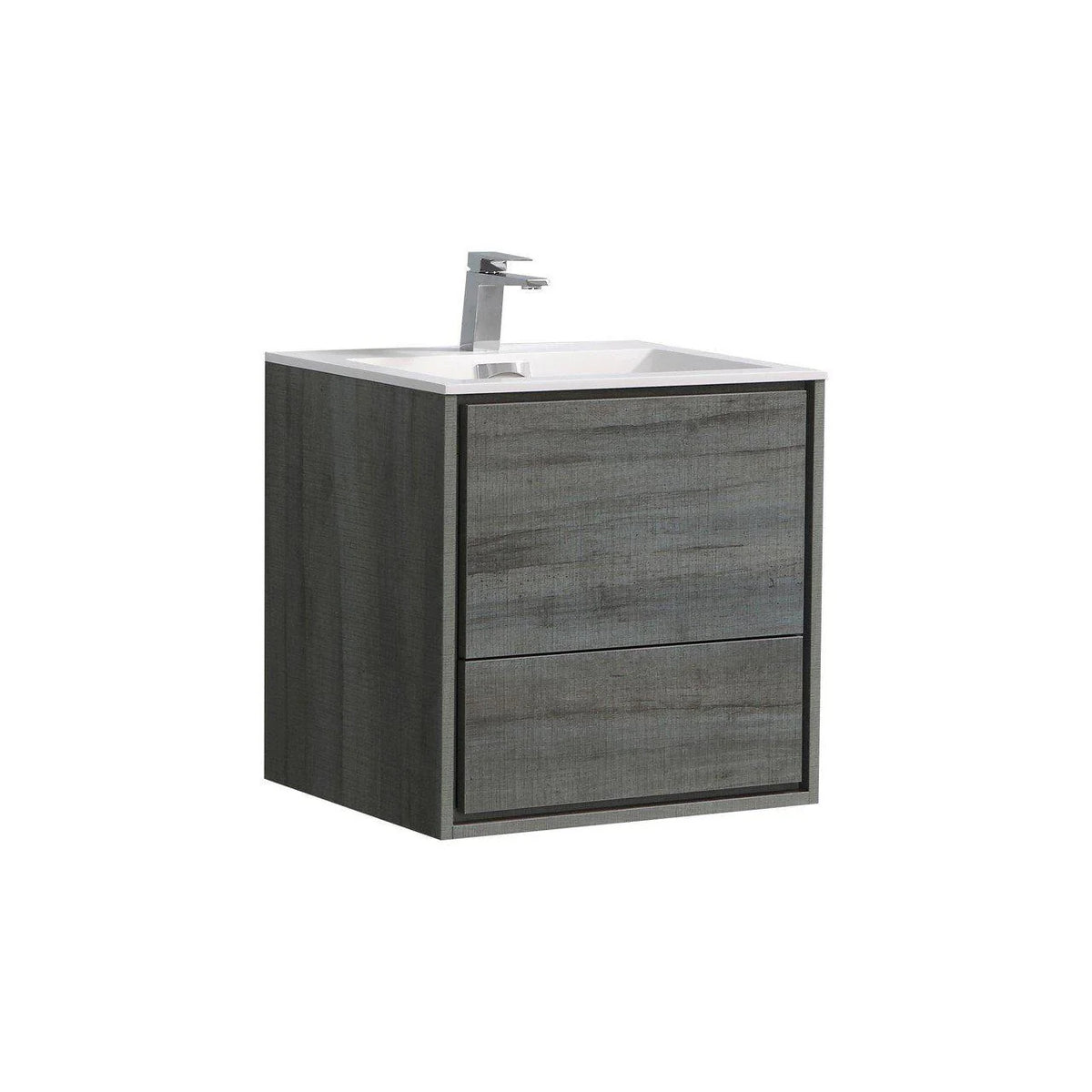 24 in. Wall Mount Modern Bathroom Vanity D739