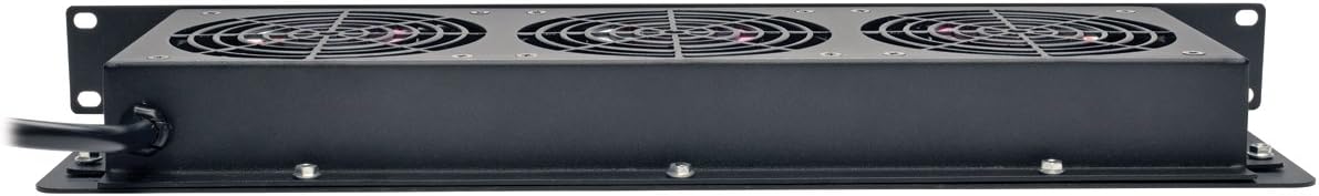 1U Cooling Fan Tray with 3 120V Fans, Black Z1625