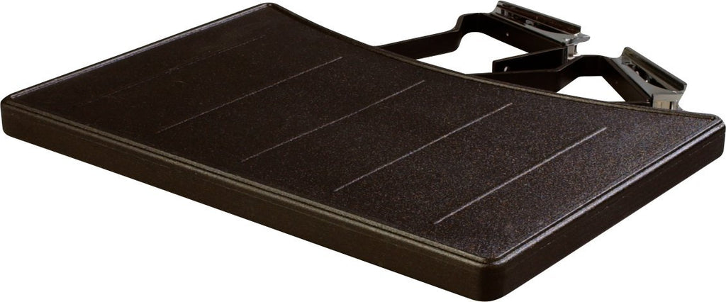 Black Polyethylene Food Bar End Shelf K95126