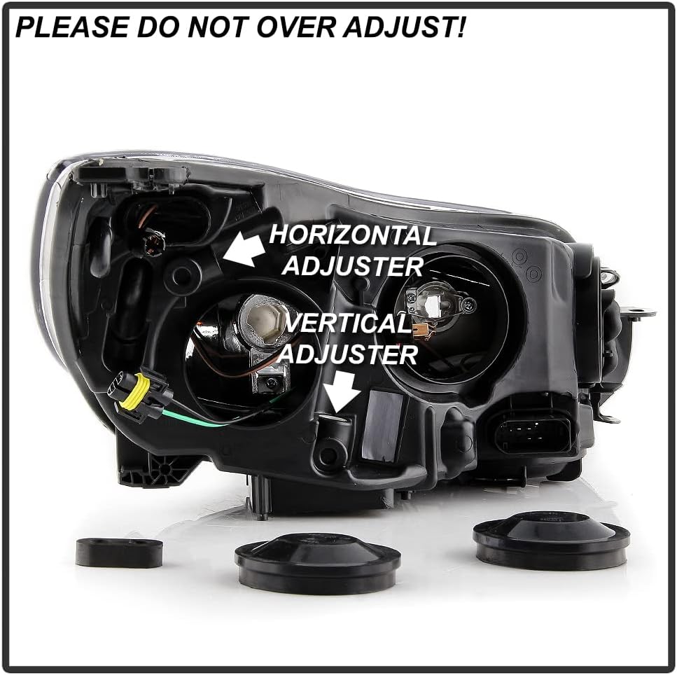 Ford Focus Chrome Housing Headlights Assembly V1555