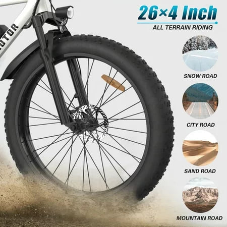 Electric Mountain Bike 750W 48V 13AH Fat Tire J67542