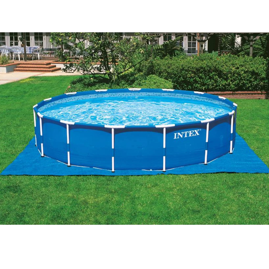 18ft x 48in Metal Frame Swimming Pool Set with Pump & Filter K616