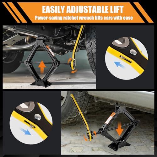 2 Ton Scissor Jack Kit with Lug Wrench M82049