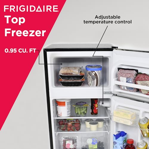 Compact Stainless Steel Top-Freezer Refrigerator 3.2 cu ft A96941