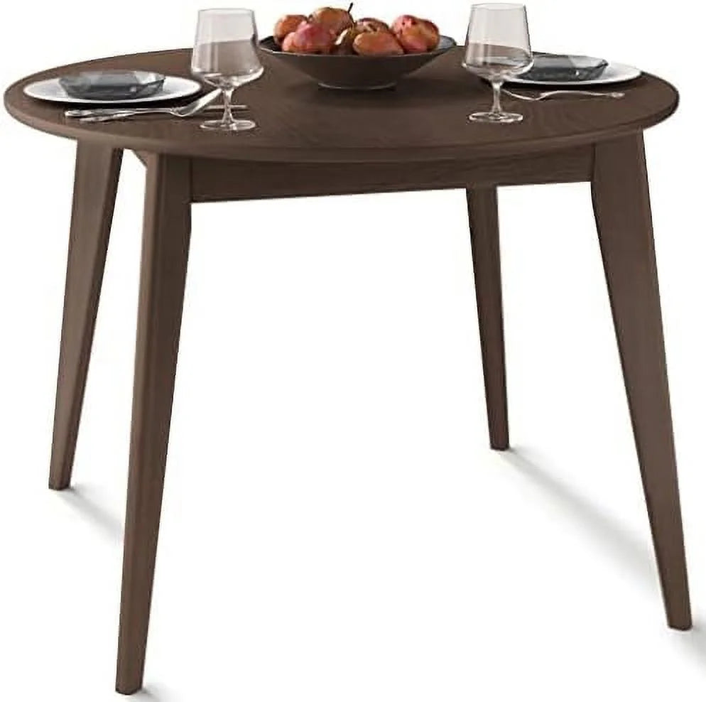 Round Birch Solid Wood Dining Table 40 inch P7820