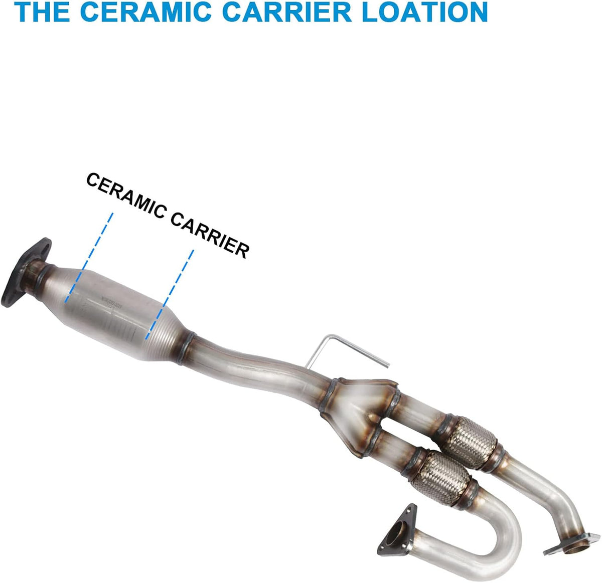 Catalytic Converter with Gasket Direct-Fit M5309