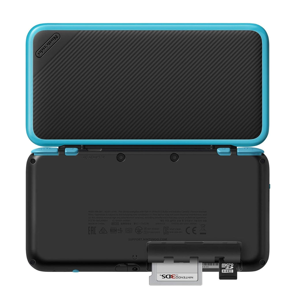 Black Turquoise Nintendo 2DS XL Q14088