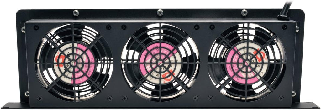1U Cooling Fan Tray with 3 120V Fans, Black Z1625