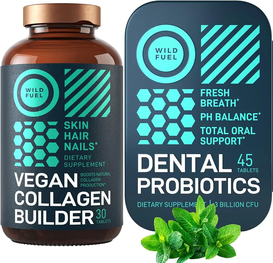 Vegan Collagen Builder and Dental Probiotics Bundle R104316