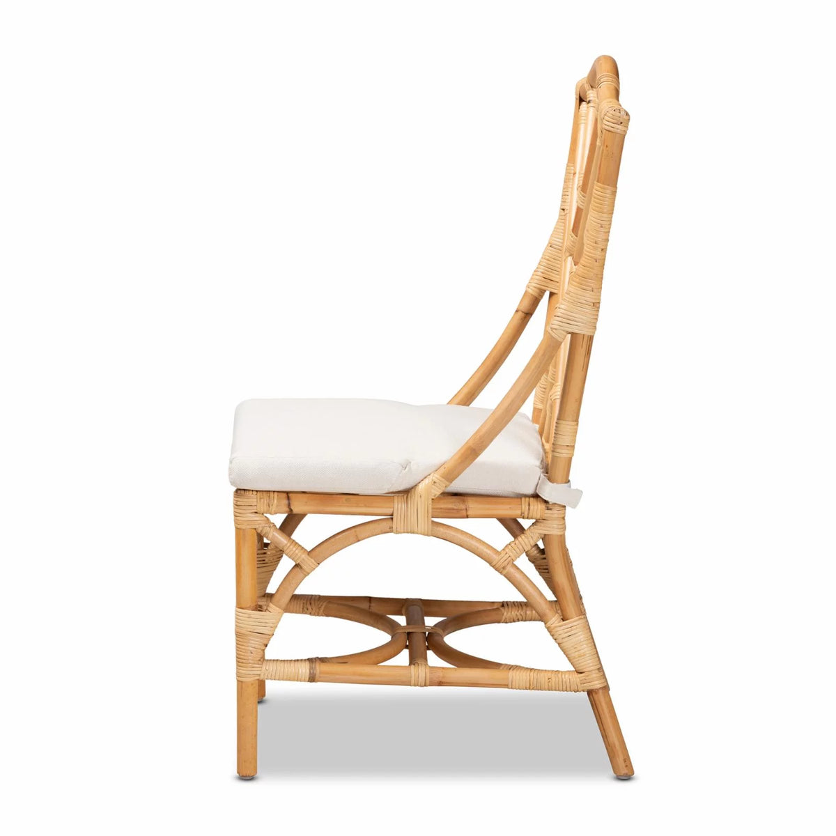 Natural Finished Rattan Chair Z8112