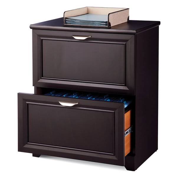 Espresso 2-Drawer Lateral File Cabinet W16584