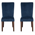 Velvet Dining Chairs Set of 2 U723514