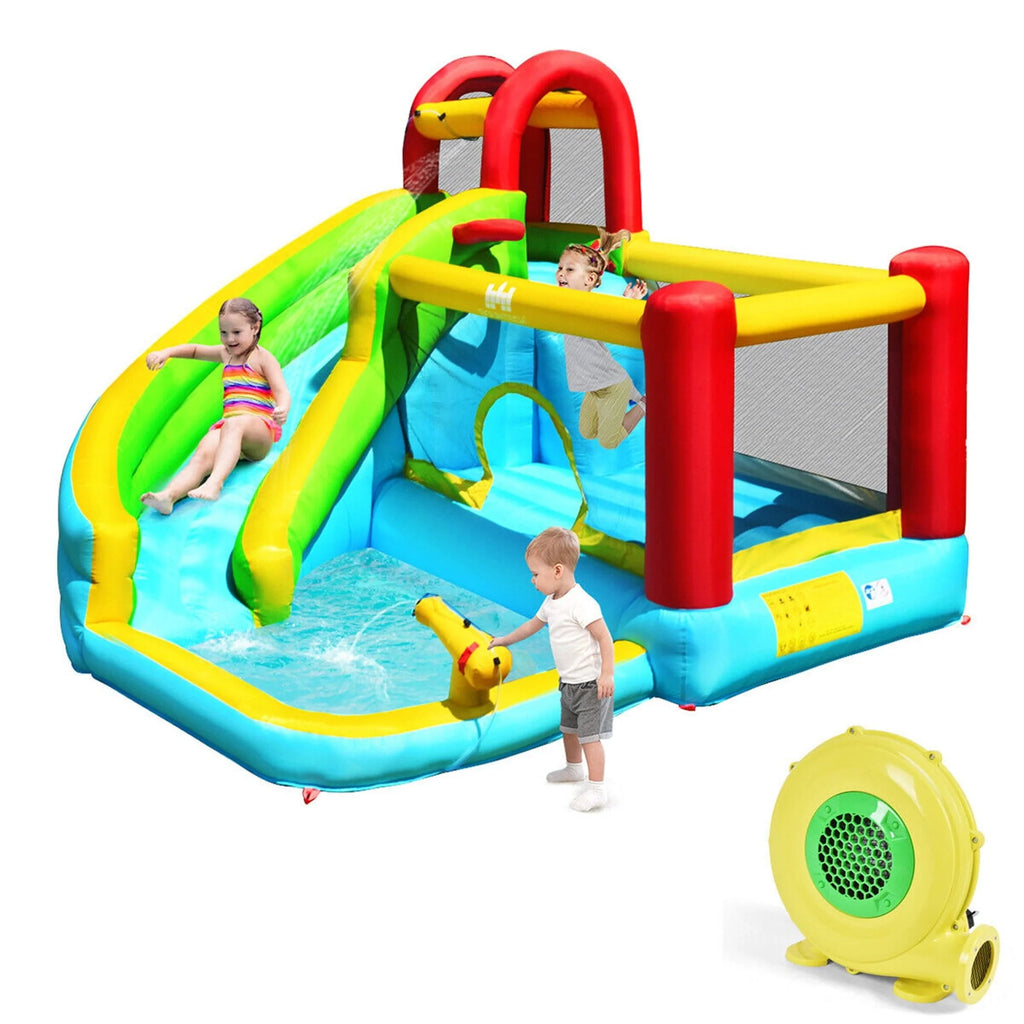 Inflatable Kids Water Slide Bounce House Splash Pool L646