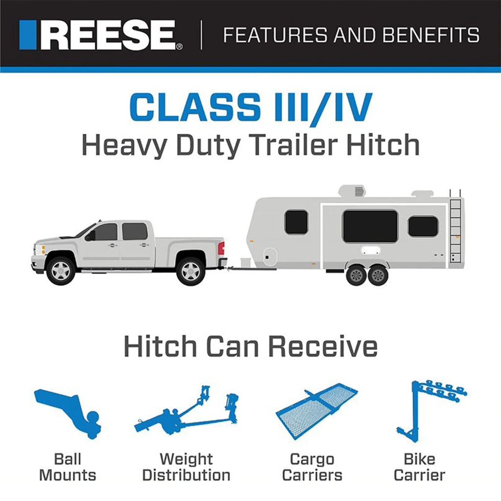 Class III Trailer Tow Hitch with 2 In Receiver Tube F51958