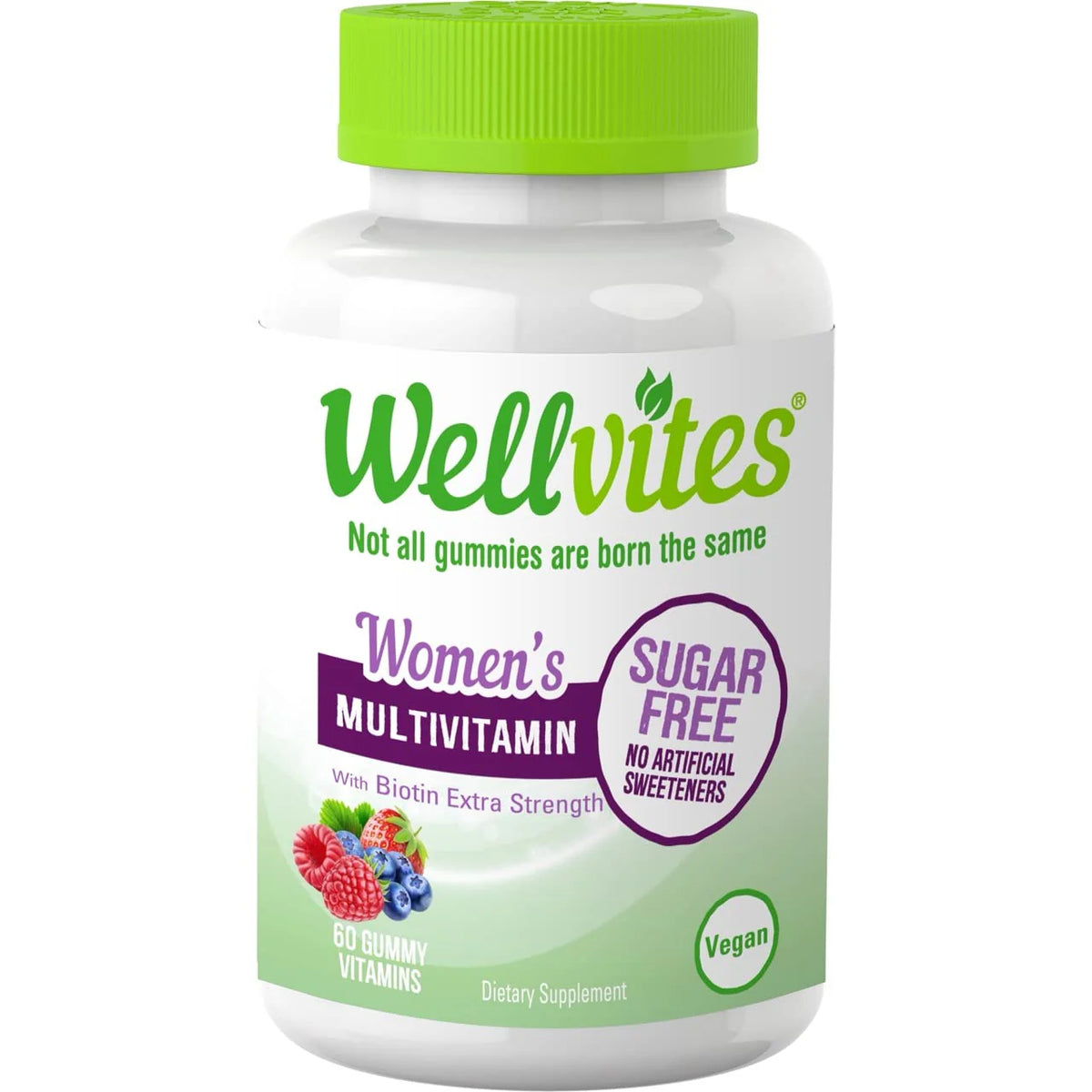Sugar Free Multivitamin Gummies for Women with Biotin, 60 Count K417