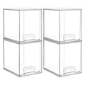 Clear Stackable Acrylic Storage Drawers 2 Pack J535604