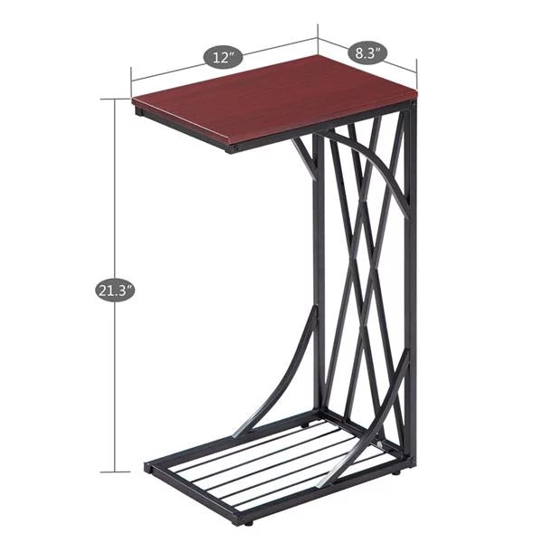 C Shaped Under Couch Table D96144