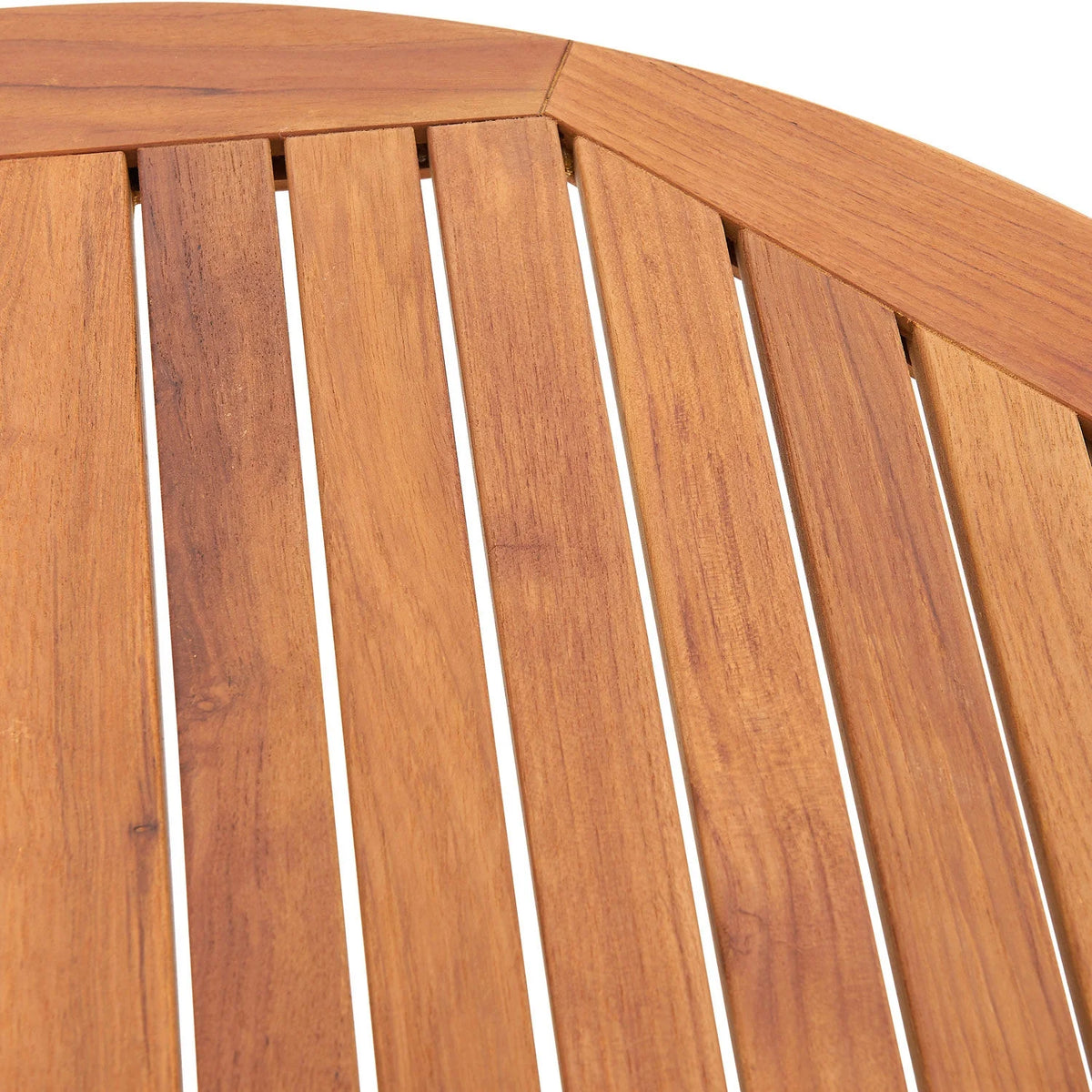 Round Outdoor Teakwood Café Table F50268