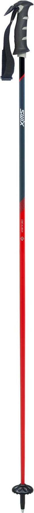 Red Ski Poles Q64462