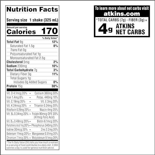 Iced Coffee Flavored Protein Shake 12 Pack V52373